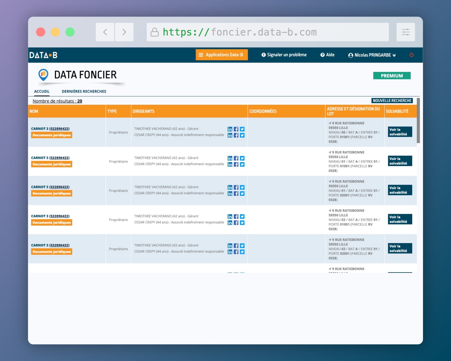 Data-B, la base propriétaires la plus complète du marché
