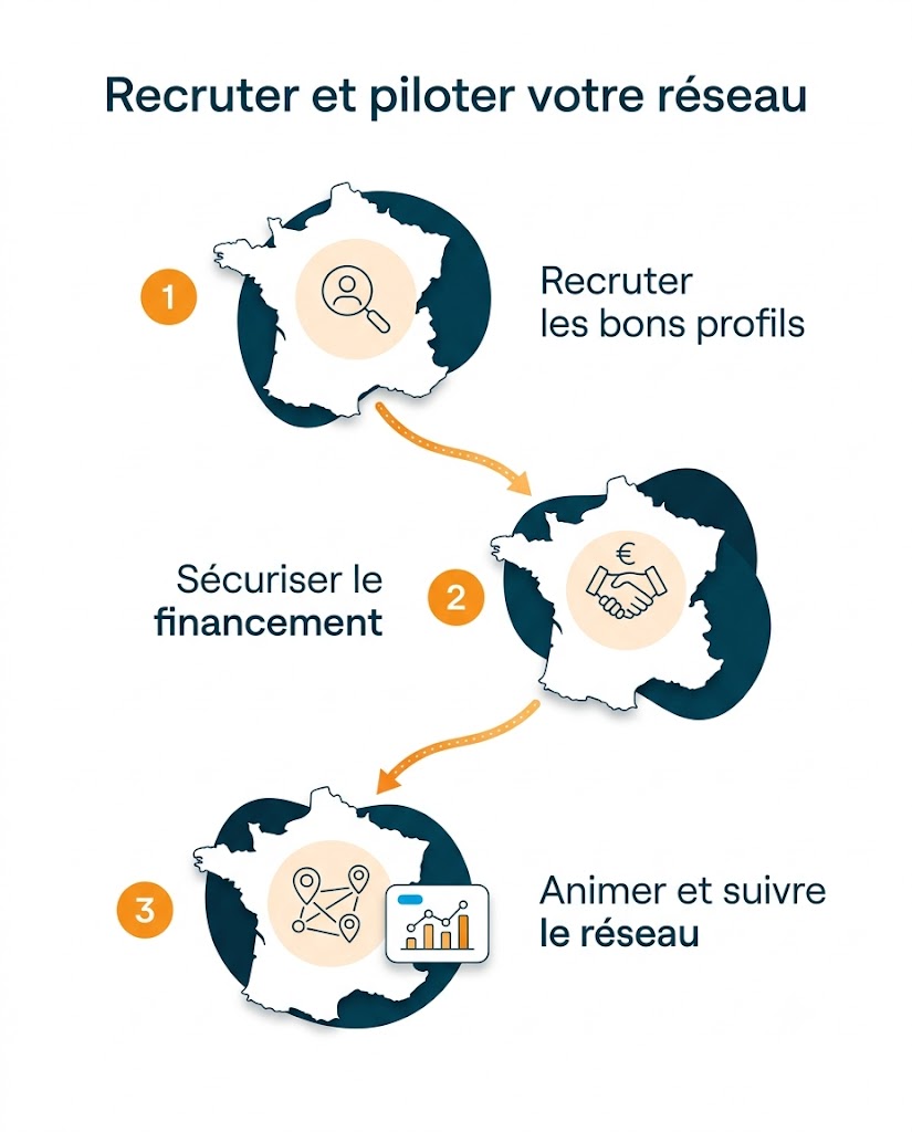 Attirer et recruter les bons franchisés pour développer son réseau
