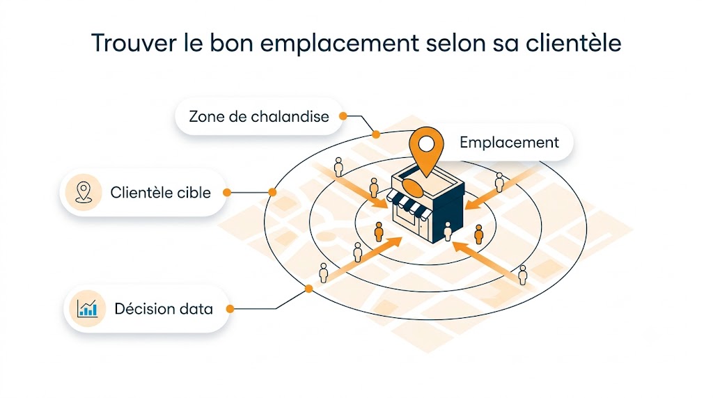 Trouver un bon emplacement commercial en fonction de sa clientèle
