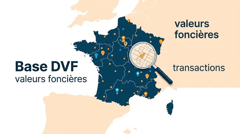 Base DVF Etalab, demande de valeur foncière