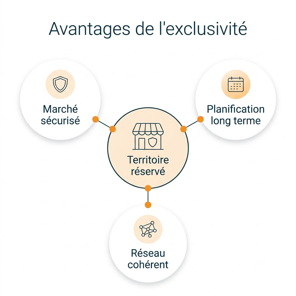 Avantages de l'exclusivité territoriale en franchise : exclusivite-territoriale-avantages