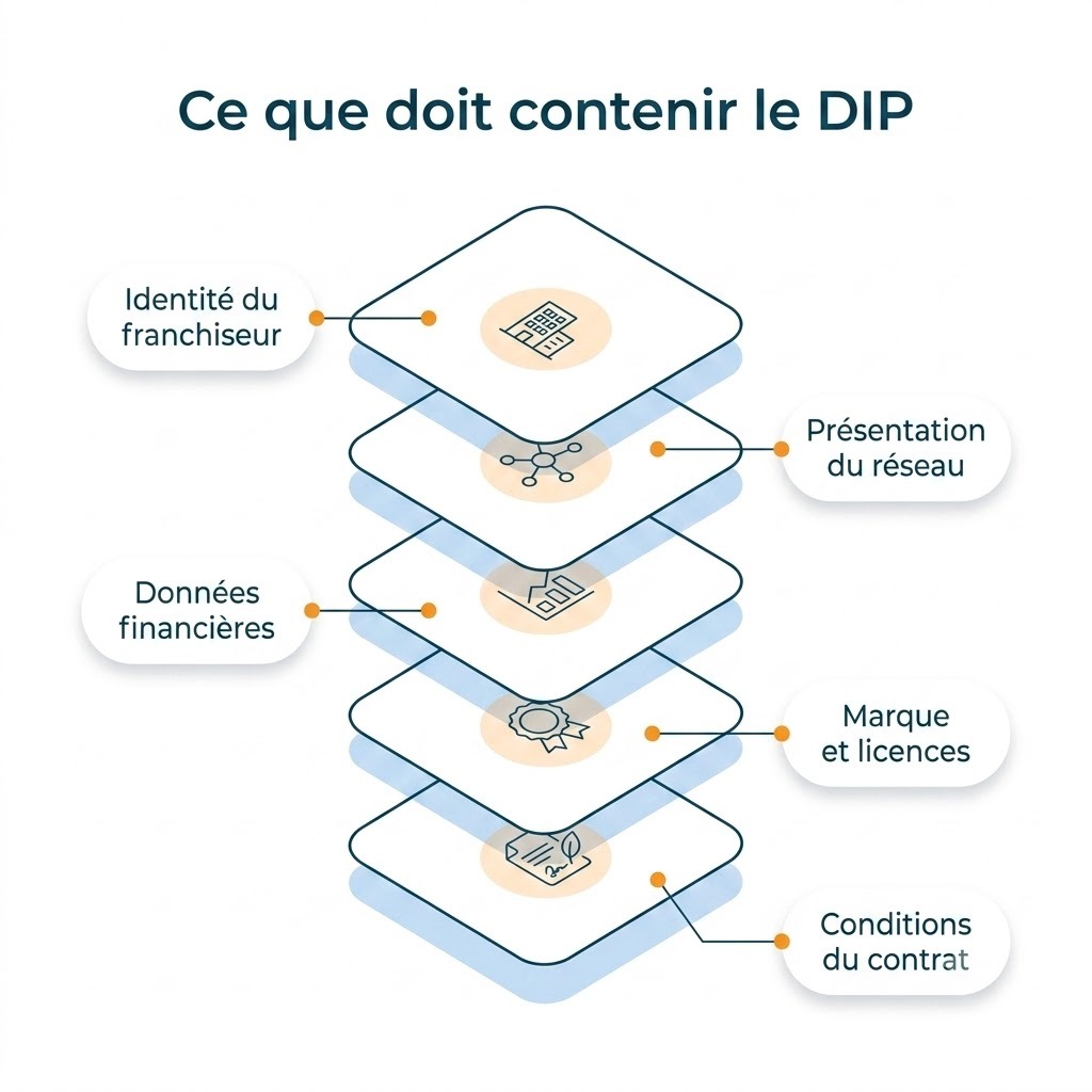 Document d'information précontractuel DIP en franchise - franchise-dip-contenu
