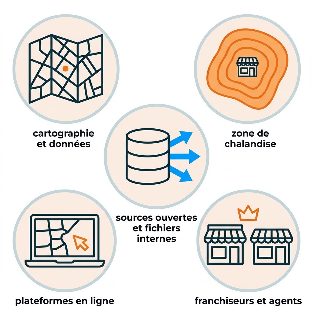 Les cinq repères à retenir sur le géomarketing, de la cartographie à la décision d'implantation
