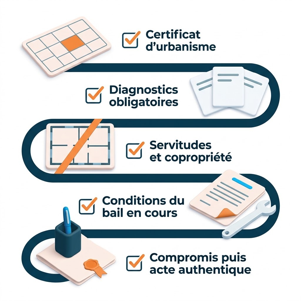 La check-list des vérifications juridiques à mener avant de signer l'achat d'un local commercial